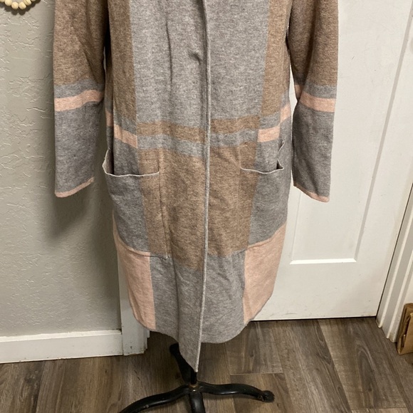 CHARTER CLUB HOODED DUSTER BRAND SIZE MEDIUM - Picture 3 of 15